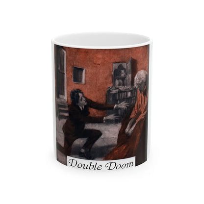 Double Doom, McCall's magazine, January 1923 - White Coffee Mug-11oz-Go Mug Yourself