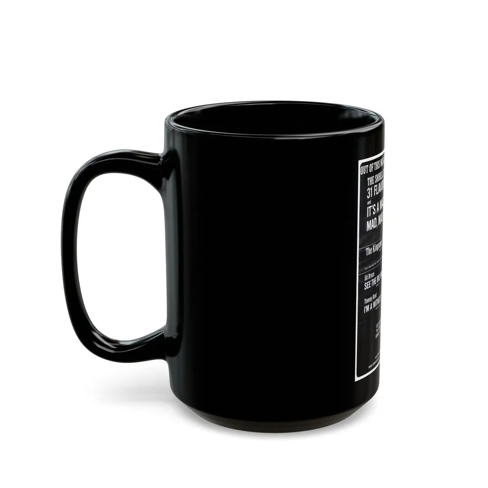 Scepter Records 1963 (Music Poster) Black Coffee Mug-Go Mug Yourself