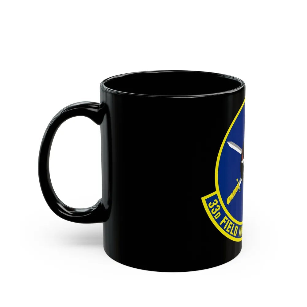 33d Field Investigations Squadron (U.S. Air Force) Black Coffee Mug-Go Mug Yourself