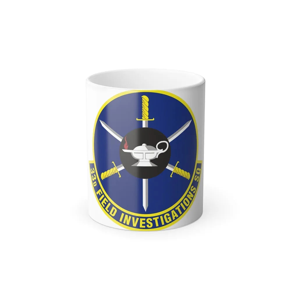 33d Field Investigations Squadron (U.S. Air Force) Color Changing Coffee Mug-11oz-Go Mug Yourself