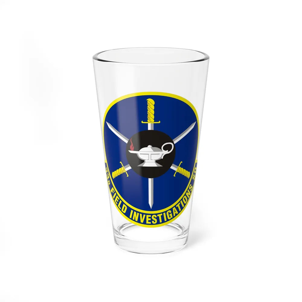 33d Field Investigations Squadron (U.S. Air Force) Pint Glass 16oz-16oz-Go Mug Yourself