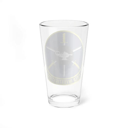 33d Field Investigations Squadron (U.S. Air Force) Pint Glass 16oz-Go Mug Yourself