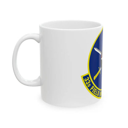 33d Field Investigations Squadron (U.S. Air Force) White Coffee Mug-Go Mug Yourself