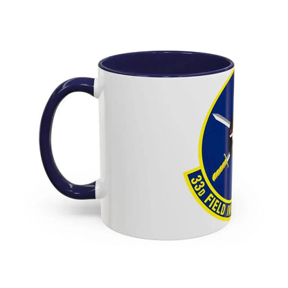 33d Field Investigations Squadron (U.S. Air Force) Accent Coffee Mug - Go Mug Yourself