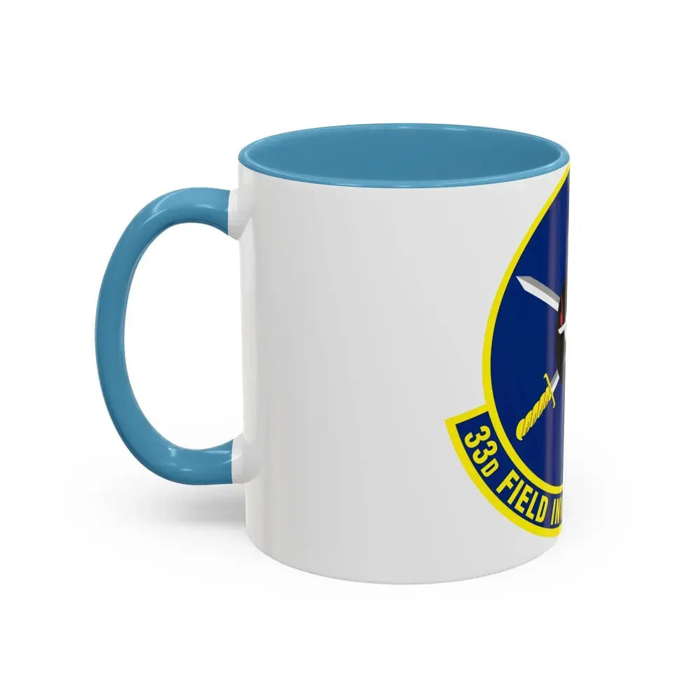 33d Field Investigations Squadron (U.S. Air Force) Accent Coffee Mug - Go Mug Yourself