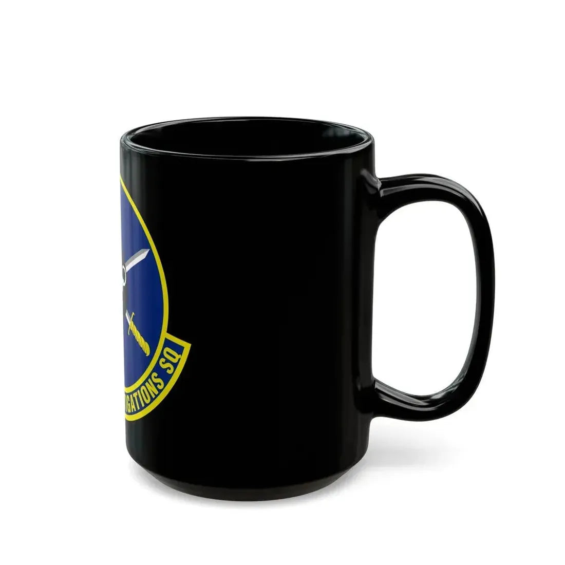 33d Field Investigations Squadron (U.S. Air Force) Black Coffee Mug - Go Mug Yourself