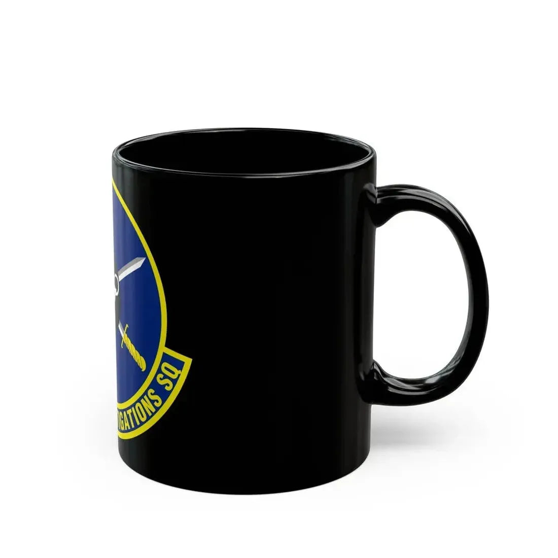 33d Field Investigations Squadron (U.S. Air Force) Black Coffee Mug - Go Mug Yourself