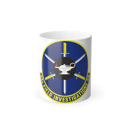 33d Field Investigations Squadron (U.S. Air Force) Color Changing Coffee Mug 11oz - Go Mug Yourself