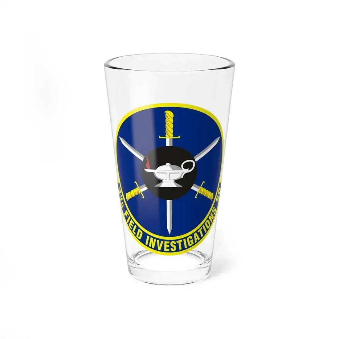 33d Field Investigations Squadron (U.S. Air Force) Pint Glass 16oz 16oz - Go Mug Yourself