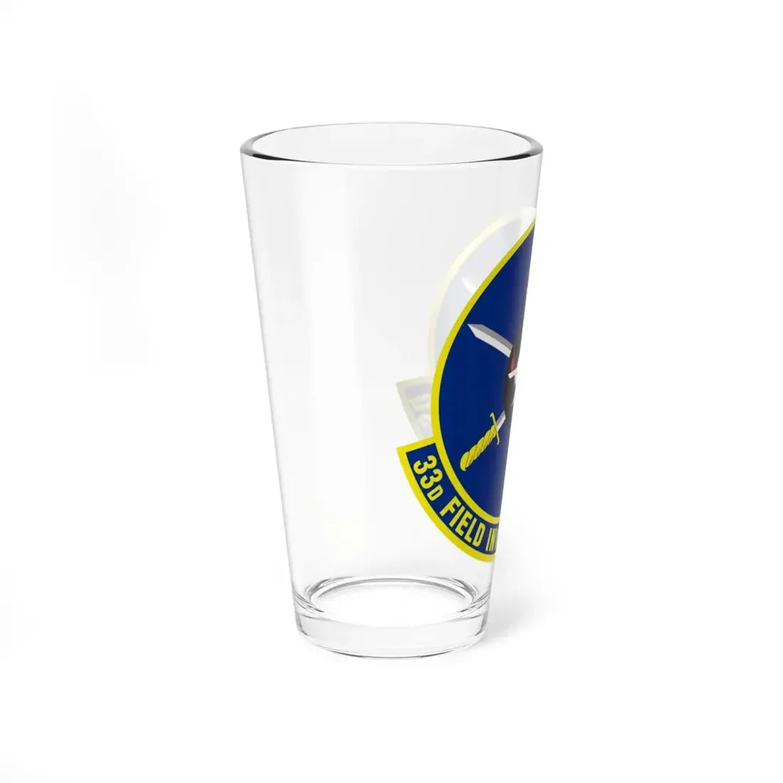 33d Field Investigations Squadron (U.S. Air Force) Pint Glass 16oz - Go Mug Yourself
