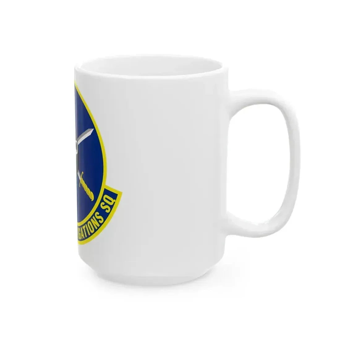 33d Field Investigations Squadron (U.S. Air Force) White Coffee Mug - Go Mug Yourself
