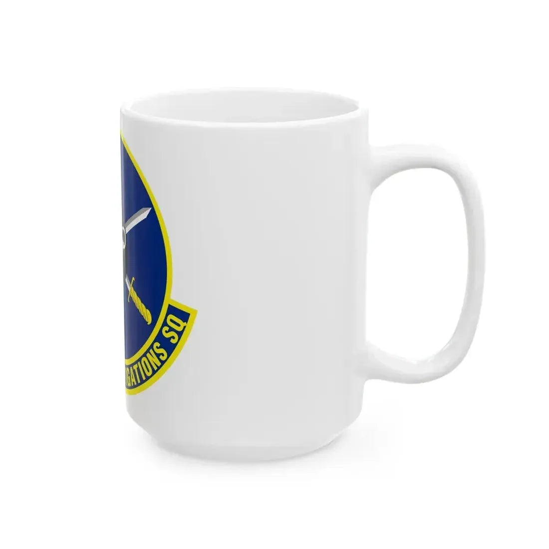 33d Field Investigations Squadron (U.S. Air Force) White Coffee Mug - Go Mug Yourself
