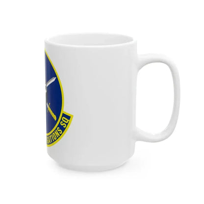 33d Field Investigations Squadron (U.S. Air Force) White Coffee Mug - Go Mug Yourself