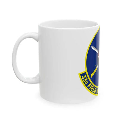 33d Field Investigations Squadron (U.S. Air Force) White Coffee Mug - Go Mug Yourself