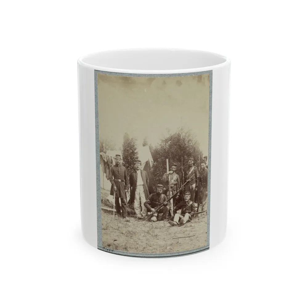 33d New York Infantry 001 (U.S. Civil War) White Coffee Mug-11oz-Go Mug Yourself