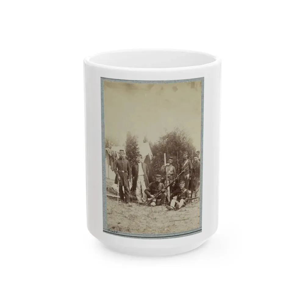 33d New York Infantry 001 (U.S. Civil War) White Coffee Mug 15oz - Go Mug Yourself