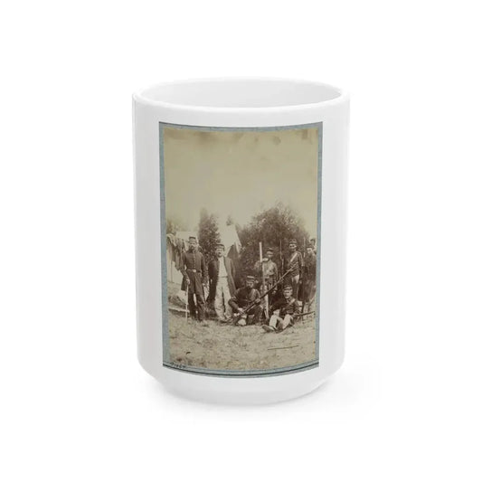33d New York Infantry 001 (U.S. Civil War) White Coffee Mug 15oz - Go Mug Yourself