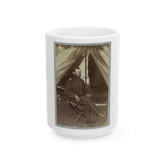 33d New York Infantry 002 (U.S. Civil War) White Coffee Mug 15oz - Go Mug Yourself