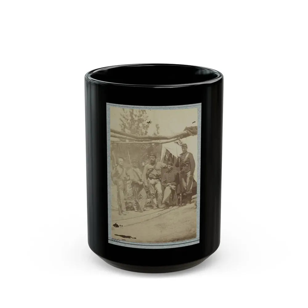 33d New York Infantry 003 (U.S. Civil War) Black Coffee Mug 15oz - Go Mug Yourself