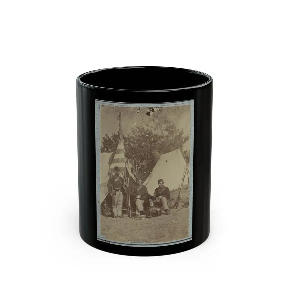 33d New York Infantry 004 (U.S. Civil War) Black Coffee Mug 11oz - Go Mug Yourself