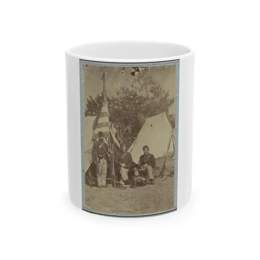 33d New York Infantry 004 (U.S. Civil War) White Coffee Mug 11oz - Go Mug Yourself