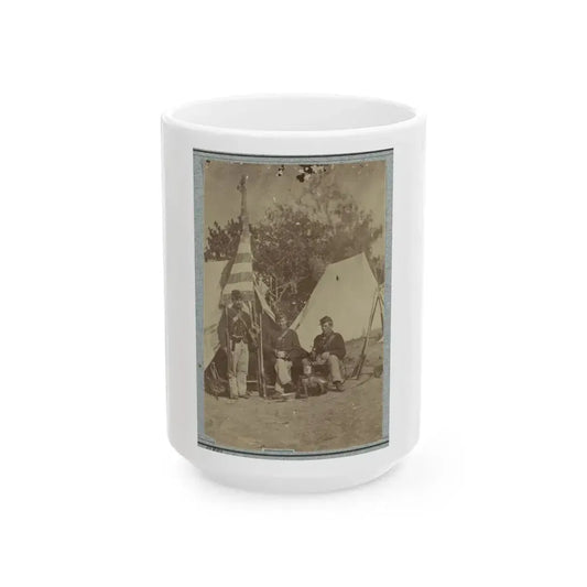 33d New York Infantry 004 (U.S. Civil War) White Coffee Mug 15oz - Go Mug Yourself