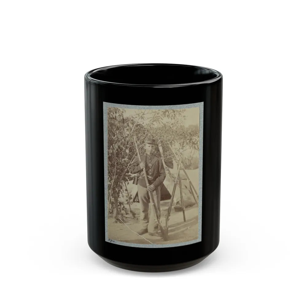 33d New York Infantry 005 (U.S. Civil War) Black Coffee Mug-15oz-Go Mug Yourself