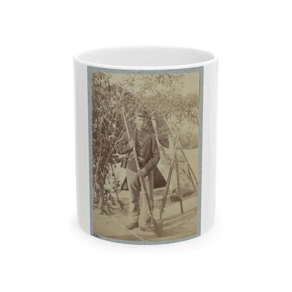 33d New York Infantry 005 (U.S. Civil War) White Coffee Mug-11oz-Go Mug Yourself