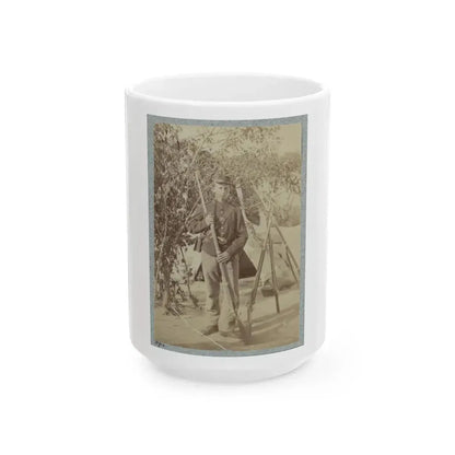 33d New York Infantry 005 (U.S. Civil War) White Coffee Mug 15oz - Go Mug Yourself