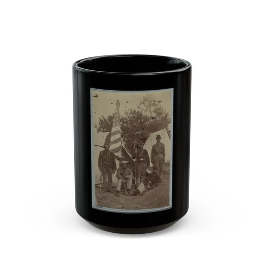 33d New York Infantry 007 (U.S. Civil War) Black Coffee Mug-15oz-Go Mug Yourself