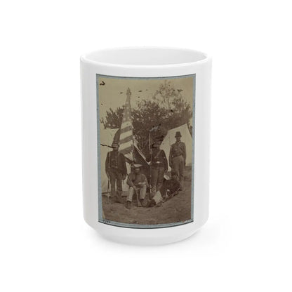 33d New York Infantry 007 (U.S. Civil War) White Coffee Mug-15oz-Go Mug Yourself