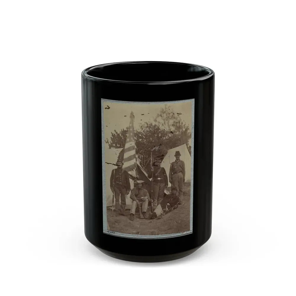 33d New York Infantry 007 (U.S. Civil War) Black Coffee Mug 15oz - Go Mug Yourself