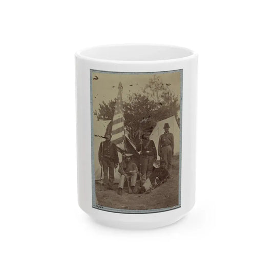 33d New York Infantry 007 (U.S. Civil War) White Coffee Mug 15oz - Go Mug Yourself