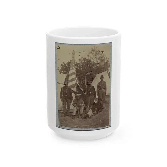 33d New York Infantry 007 (U.S. Civil War) White Coffee Mug 15oz - Go Mug Yourself