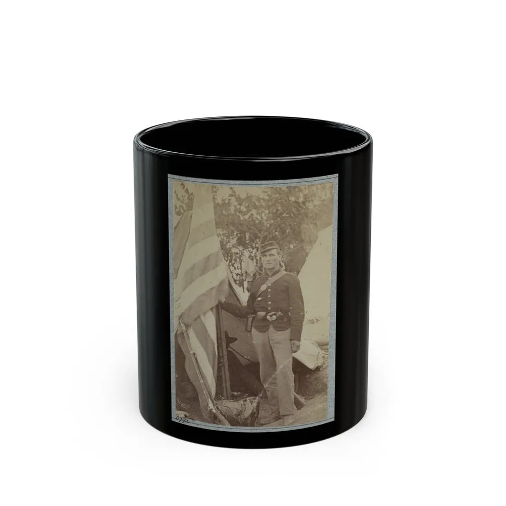 33d New York Infantry 008 (U.S. Civil War) Black Coffee Mug-11oz-Go Mug Yourself