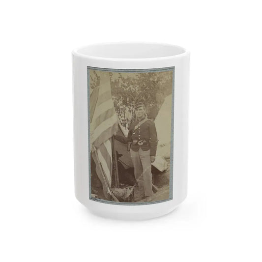 33d New York Infantry 008 (U.S. Civil War) White Coffee Mug 15oz - Go Mug Yourself