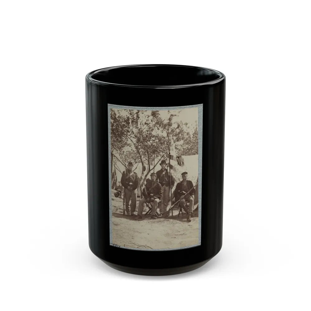 33d New York Infantry 009 (U.S. Civil War) Black Coffee Mug-15oz-Go Mug Yourself