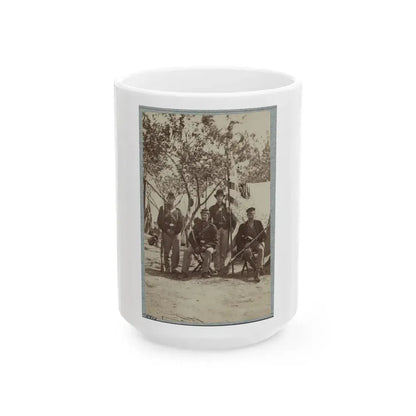 33d New York Infantry 009 (U.S. Civil War) White Coffee Mug 15oz - Go Mug Yourself