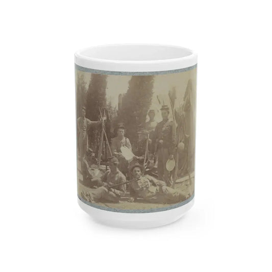 33d New York Infantry 010 (U.S. Civil War) White Coffee Mug 15oz - Go Mug Yourself