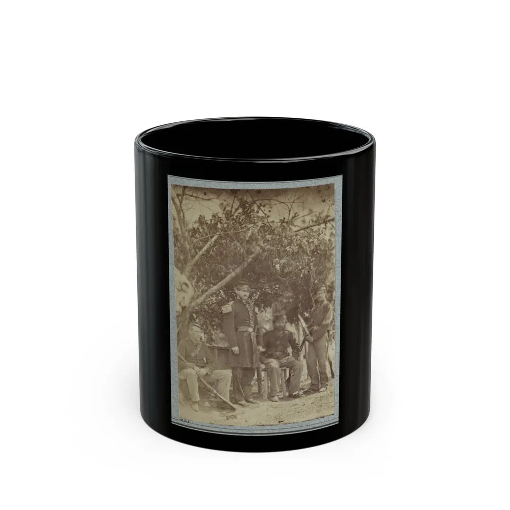 33d New York Infantry (U.S. Civil War) Black Coffee Mug-11oz-Go Mug Yourself