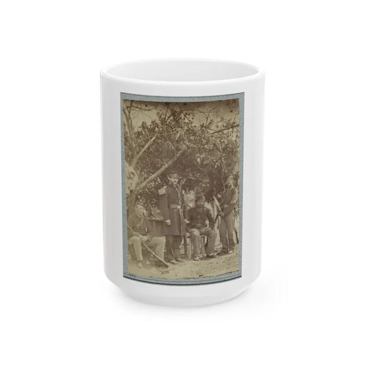 33d New York Infantry (U.S. Civil War) White Coffee Mug-15oz-Go Mug Yourself