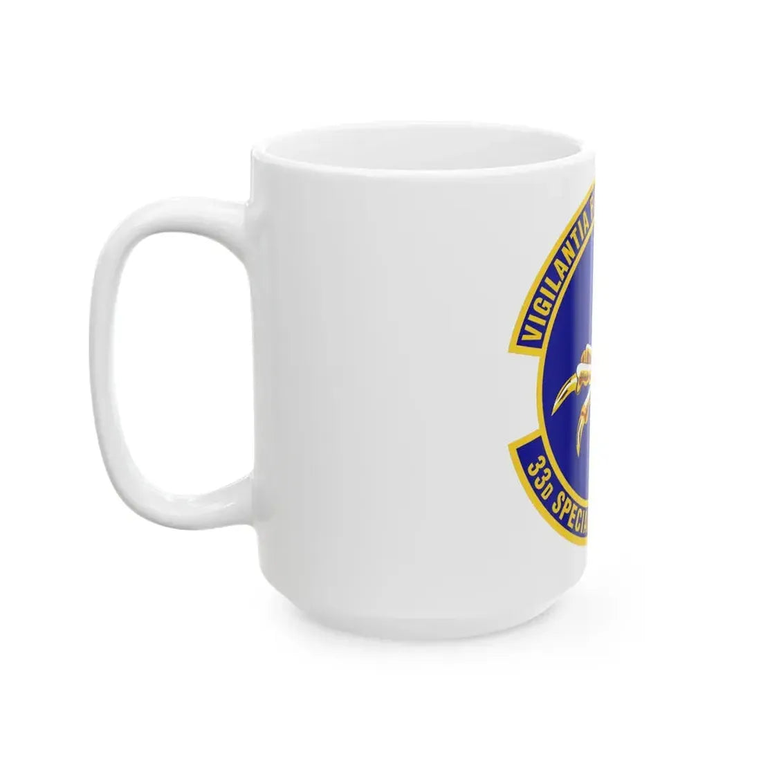 33d Special Operations Squadron (U.S. Air Force) White Coffee Mug - Go Mug Yourself