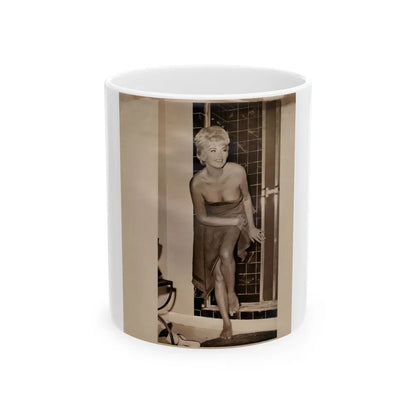 Barbara Nichols #397 (Vintage Female Icon) White Coffee Mug-11oz-Go Mug Yourself