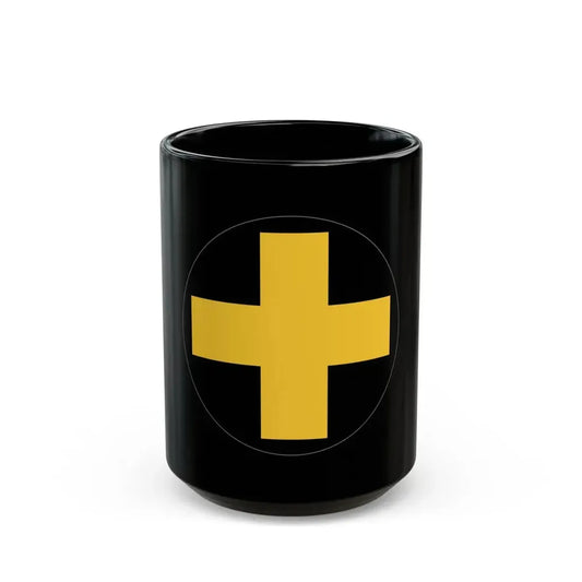 33rd Infantry Division SSI (U.S. Army) Black Coffee Mug 15oz - Go Mug Yourself