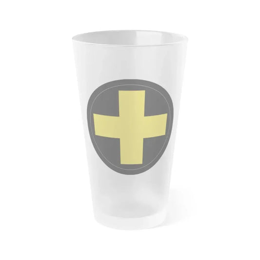 33rd Infantry Division SSI (U.S. Army) Frosted Pint Glass 16oz Default Title - Go Mug Yourself