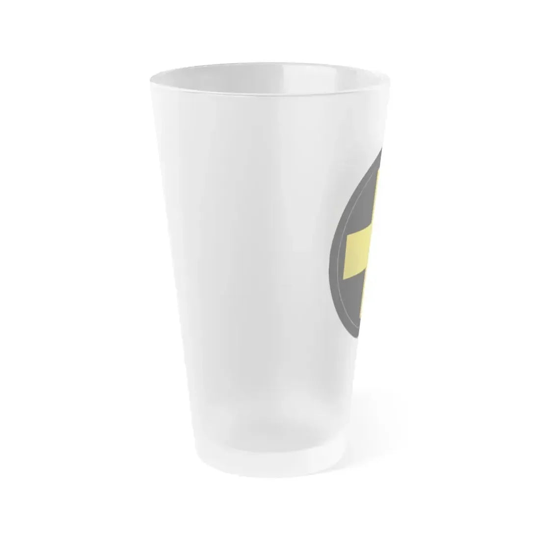 33rd Infantry Division SSI (U.S. Army) Frosted Pint Glass 16oz - Go Mug Yourself