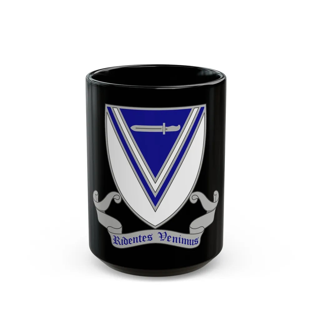 33rd Infantry Regiment 2 (U.S. Army) Black Coffee Mug-15oz-Go Mug Yourself