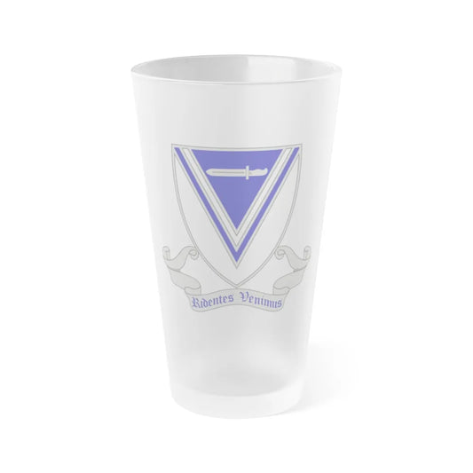 33rd Infantry Regiment 2 (U.S. Army) Frosted Pint Glass 16oz-Go Mug Yourself