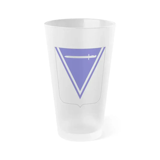 33rd Infantry Regiment (U.S. Army) Frosted Pint Glass 16oz Default Title - Go Mug Yourself