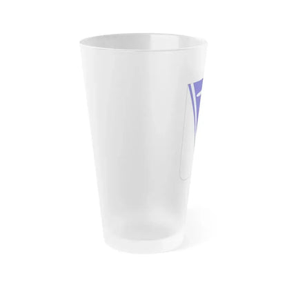 33rd Infantry Regiment (U.S. Army) Frosted Pint Glass 16oz - Go Mug Yourself